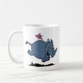 R is voor Rhino Koffiemok (Links)