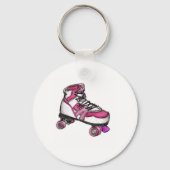 R is voor Rollerskate Sleutelhanger (Voorkant)