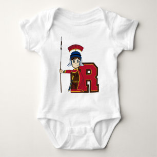 R is voor Roman Soldier Romper