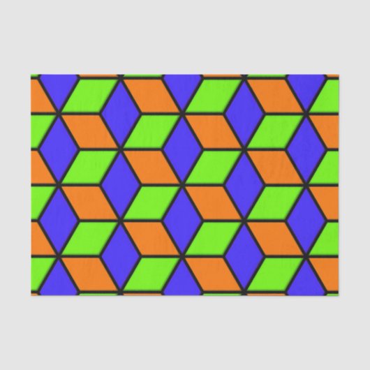 R Kubus Look Tissuepapier (Voorkant)