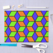 R Kubus Look Tissuepapier (Craft)