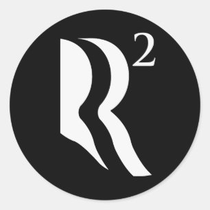 R KWADRAAT - ROMNEY RYAN 12 -.png Ronde Sticker
