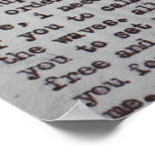 r.m. drake quotes en illustraties op een poster (Hoek)