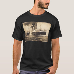 R.M.S. Lusitania Hit van Torpedos van Kinsale Head T-shirt