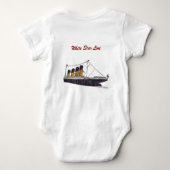 R.M.S. TITANIC - Baby Creeper Romper (Achterkant)