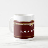R.M.S. TITANIC Memorial cup Koffiemok (Voorkant links)