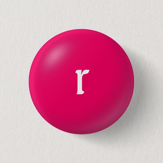 R Monogram Button (Voorkant)