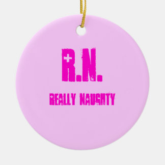 R.N., ECHT NAUGHTY KERAMISCH ORNAMENT