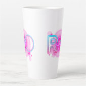 R & O (Riz & Lady O) Mystic Podcast Hosts Latte Mok (Voorkant)