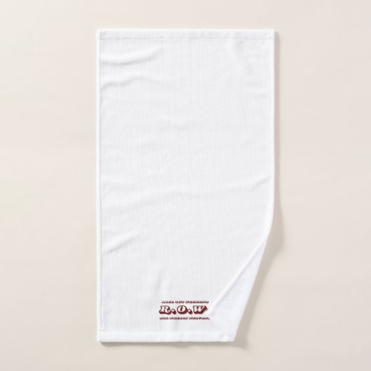 R.O.W. Badhanddoek set Bad Handdoek (Handdoek)