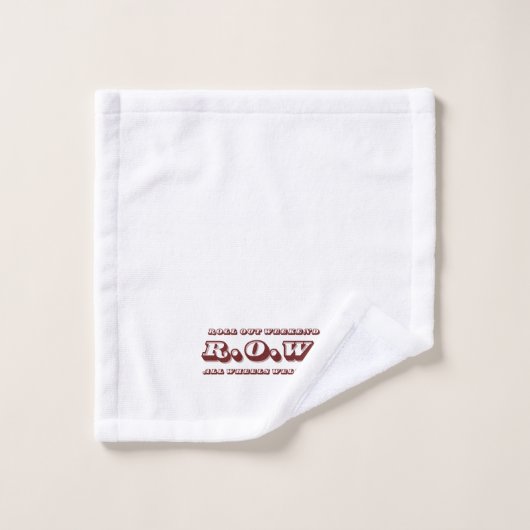 R.O.W. Badhanddoek set Bad Handdoek (Wasdoekje)