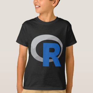 R Officiële Logo Programming Language T-shirt