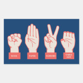 R-P-S-TS RECHTHOEKIGE STICKER (Voorkant)