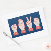 R-P-S-TS RECHTHOEKIGE STICKER (Envelop)