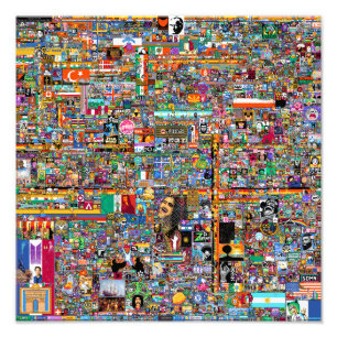 R/Plaats de Laatste Rest vóór de Woensdag Foto Afdruk