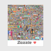 r/plaats sticker (Vel)