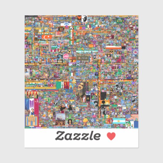 r/plaats sticker (Vel)