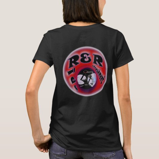 R&R Basic T-Shirt voor vrouwen (Achterkant)