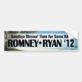 R&R Romney/Ryan Bumpersticker (Voorkant)