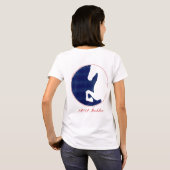 R & R Stables Logo op voor en achter T-shirt (Achterkant volledig)