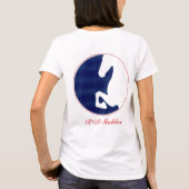 R & R Stables Logo op voor en achter T-shirt (Achterkant)