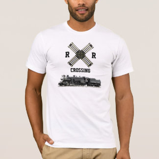R.R. Wegen en stoomlocomotieven T-shirt