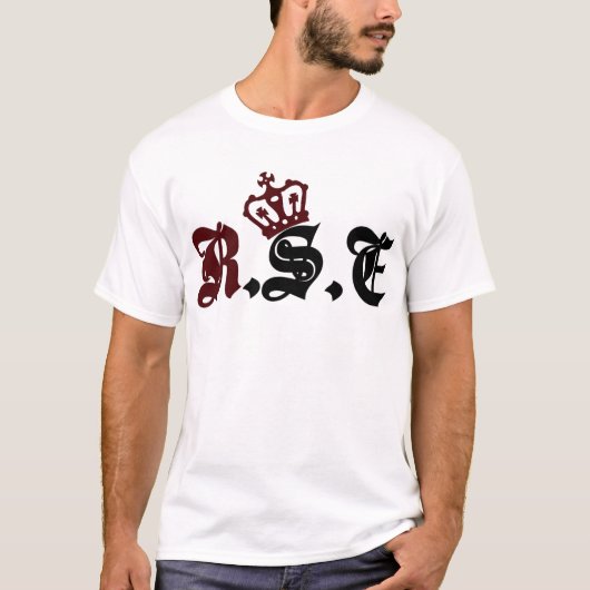 R.S.E [Schrijf Kunst, voer Masterstuk uit] (Wit T- T-shirt (Voorkant)