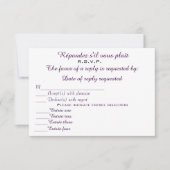 R.S.V.P. 3.5X5 PAPIERINVITATIE KAART (Voorkant)