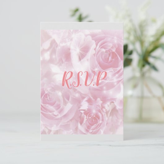 R.S.V.P Design van Beverly's Butterflies Kaart (Staand voorkant)