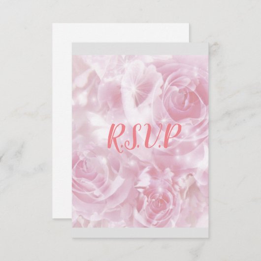 R.S.V.P Design van Beverly's Butterflies Kaart (Voorkant / Achterkant)