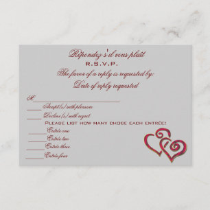 R.S.V.P. RSVP KAARTJE