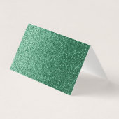 R.S.V.P smaragdgroen 20e verjaardag Kaart (Achterkant)