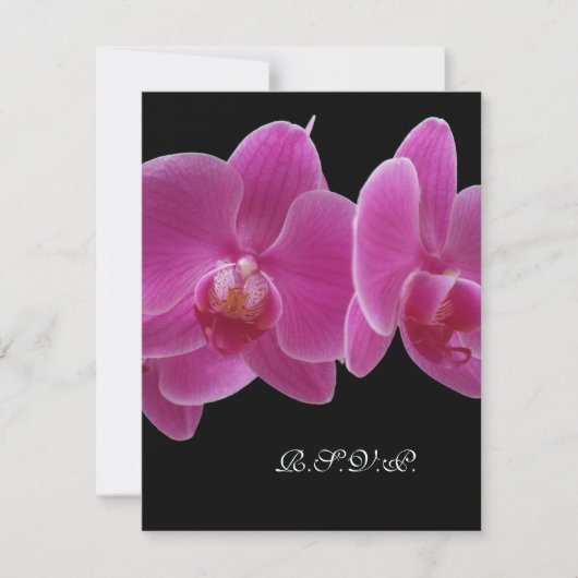 R.S.V.P. Zonder Menu Uitnodiging voor 5 x 7 Uitnod (Voorkant)