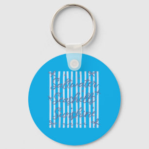 r Schelpen Zonneschijn Zout Oceaan Coquette Strand Sleutelhanger