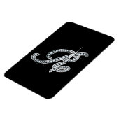 R script "Diamond Bling" Magneet (Linkerzijde)