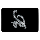 R script "Diamond Bling" Magneet (Horizontaal)