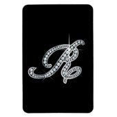 R script "Diamond Bling" Magneet (Verticaal)