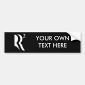 R SQUARED - ROMNEY RYAN 12 -.png Bumpersticker (Voorkant)