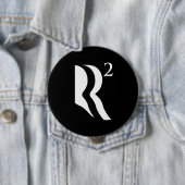 R SQUARED - ROMNEY RYAN 12 -.png Ronde Button 4,0 Cm (In situ)