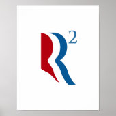 R SQUARED - ROMNEY RYAN 2012.png Poster (Voorkant)