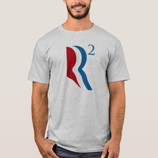 R SQUARED - ROMNEY RYAN 2012.png T-shirt (Voorkant)