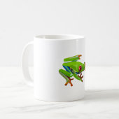 R staat voor Red Eyed Tree Frog Koffiemok (Voorkant links)