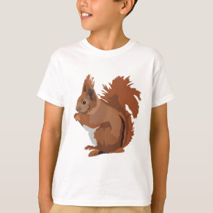 R staat voor Red Squirrel T-shirt