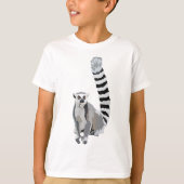 R staat voor Ring-tailed LemurRing-tailed Lemur Il T-shirt (Voorkant)