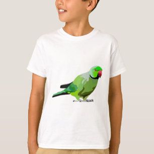R staat voor Roos Ringged Parakeet T-shirt