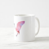 R staat voor Roseate Spoonbill Koffiemok (Voorkant rechts)