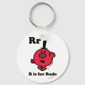 R staat voor Rude Sleutelhanger (Voorkant)
