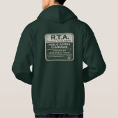 R.T.A. Openbare Toegang Clearance Hoodie (Achterkant)