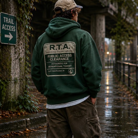 R.T.A. Openbare Toegang Clearance Hoodie