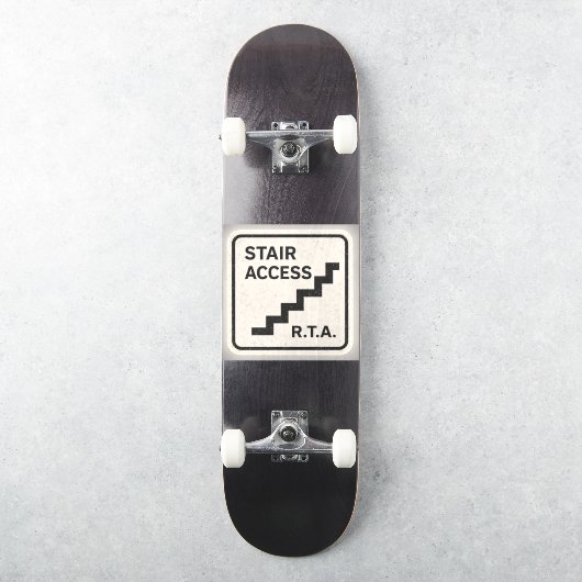 R.T.A. Trap Toegang Infrastructuur Decal Matt  Sticker (Skateboard)